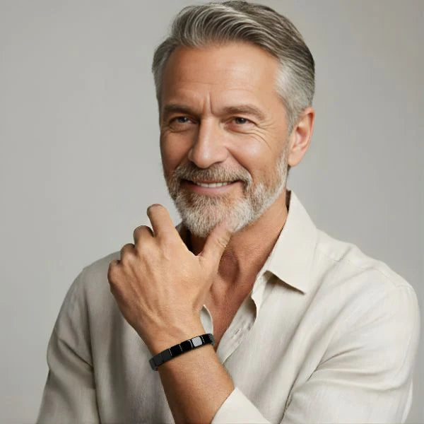 Bracelet Magnétique en Hématite