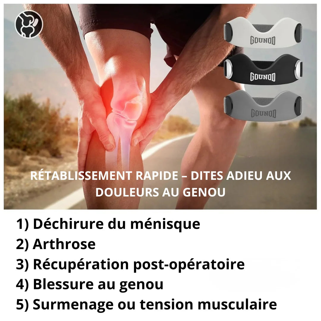 Sangle de soutien pour genou