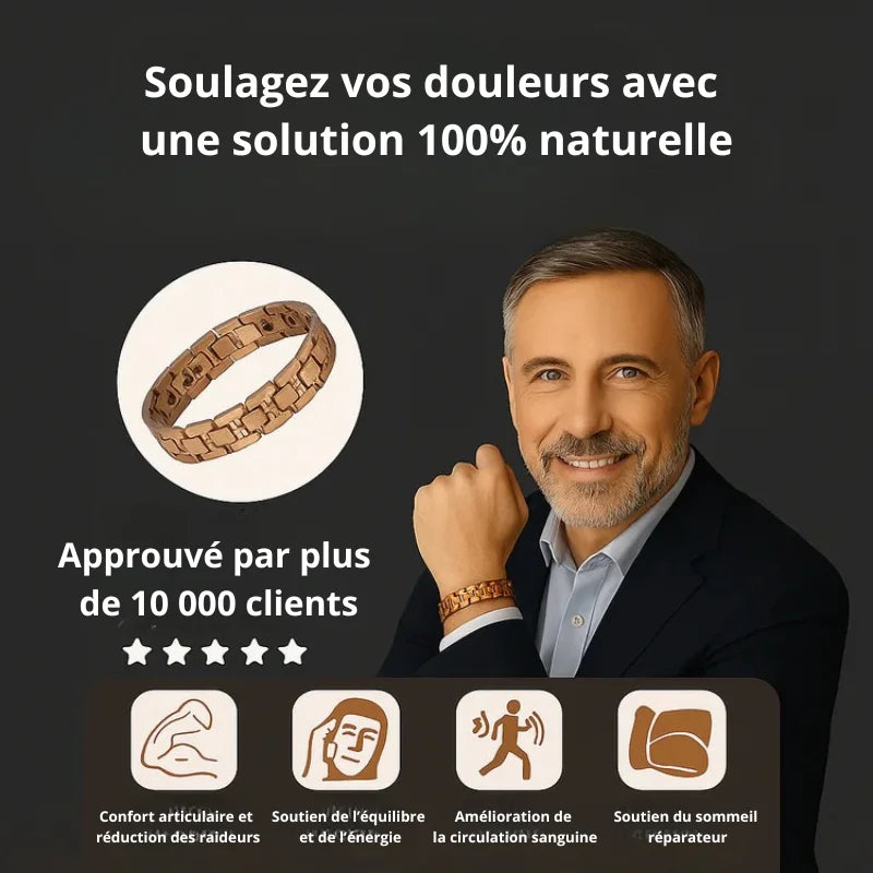 Bracelet Magnétique Bien-Être