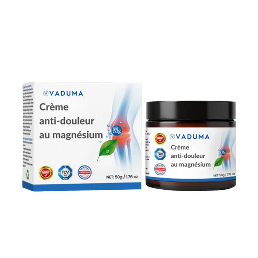 Crème anti-douleur au magnésium